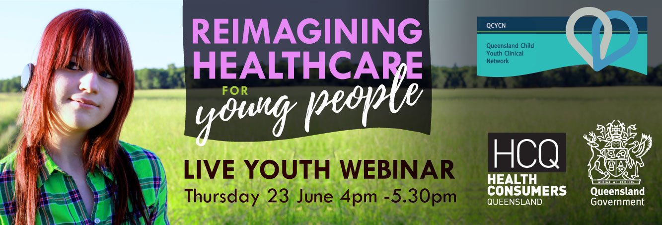 Live youth webinar, Thursday 23 June 4pm to 5.30pm.